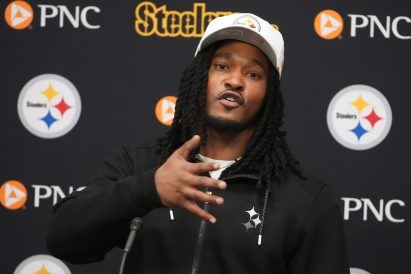 article image - Steelers Rico Dowdle Football